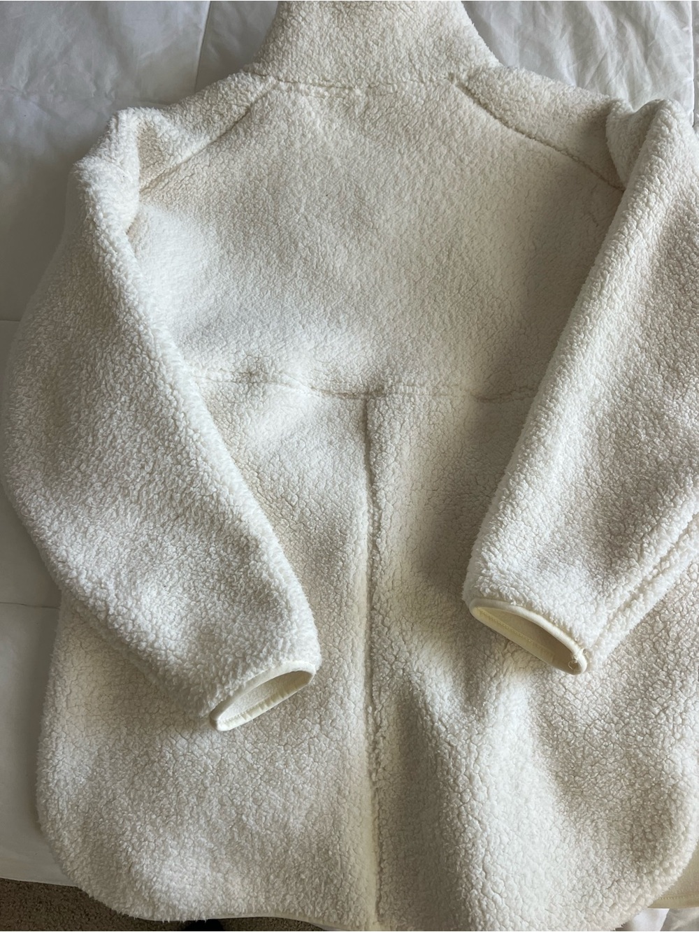 Yogalicious White Dove Sherpa Arctic Avenue Jacket - Picture 7 of 7